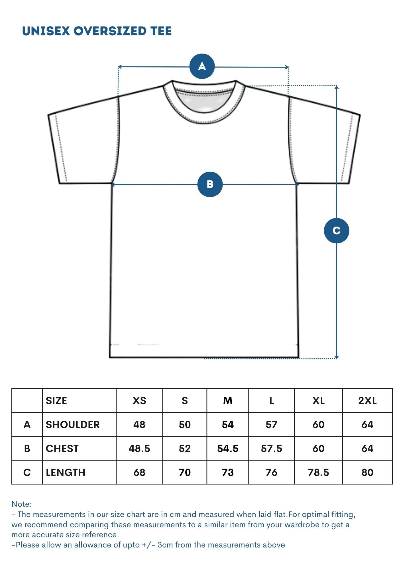 Kotak Unisex Oversized Tee