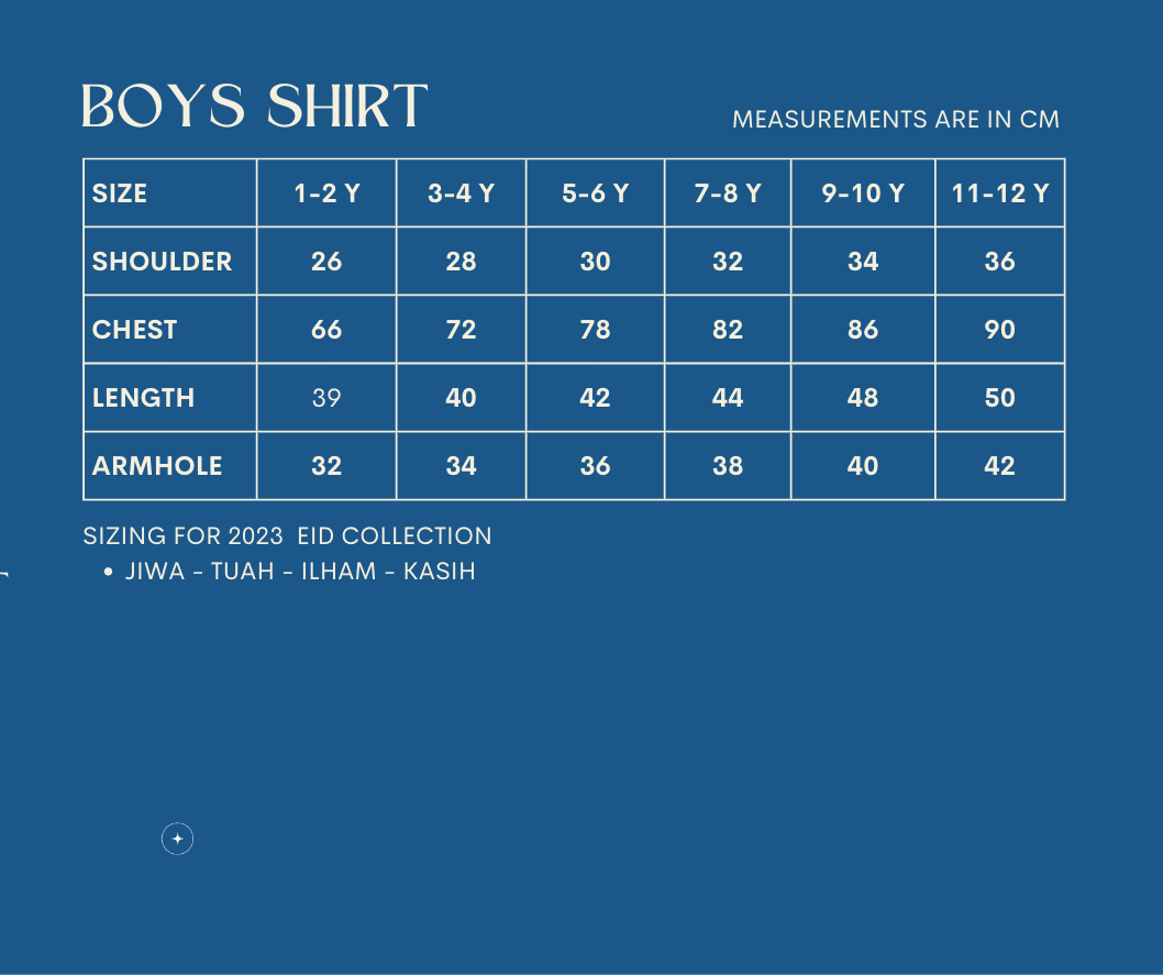 Boys Kasih Shirt