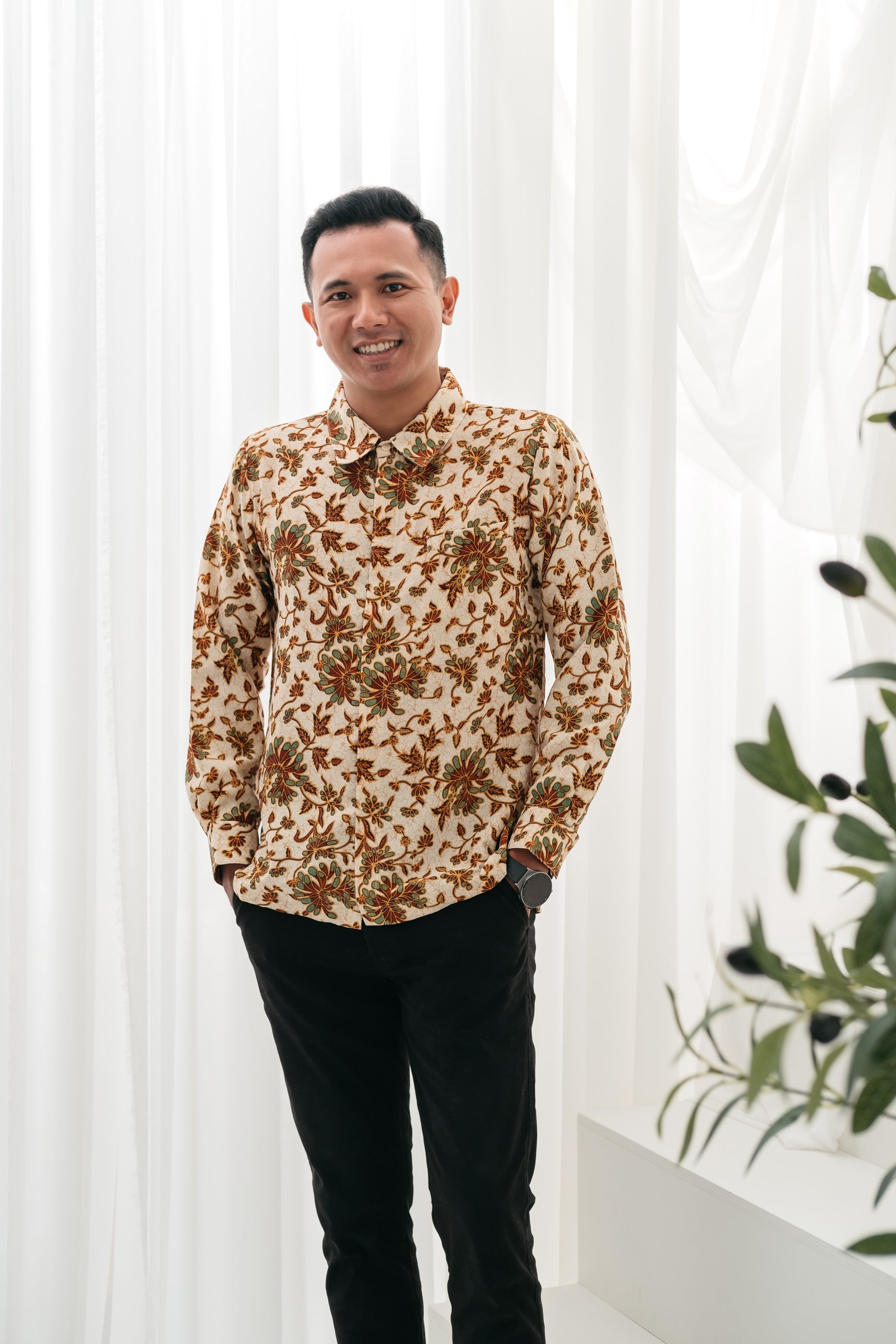 Foliage Long Sleeve Shirt - L, image size:1867x2800