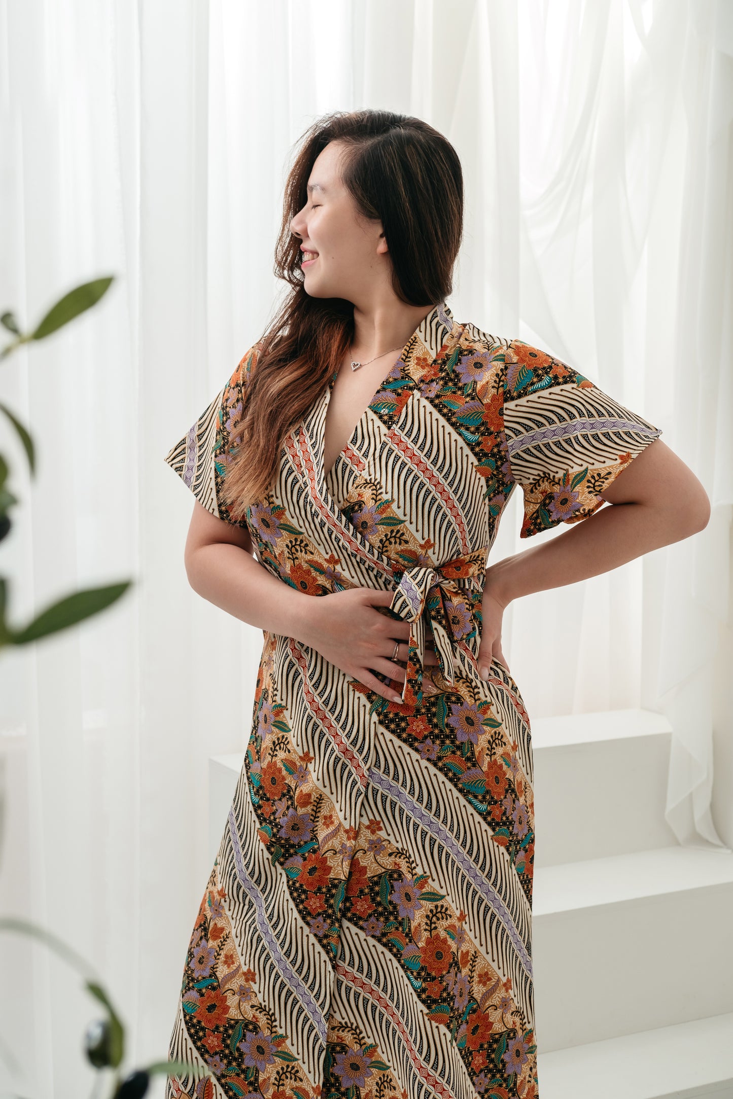 Summerhouse Midi Wrap Dress